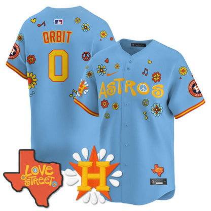 Houston Astros "Love Street" Limited Jersey - Stitched