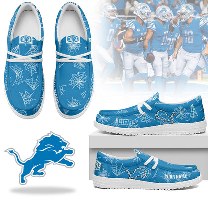 Detroit Lions Halloween Hey Dude Shoes