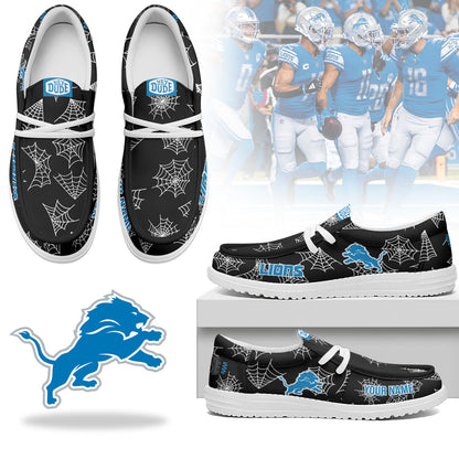 Detroit Lions Halloween Hey Dude Shoes