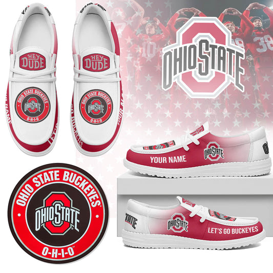 Ohio State Buckeyes | Premium Loafer Shoes