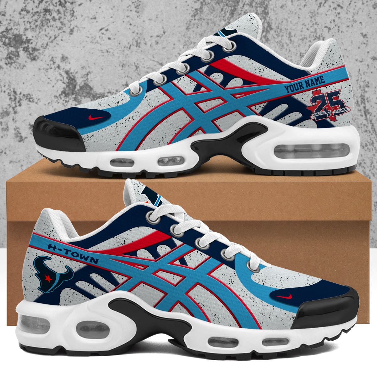 HOU Lunar Dust Edition Customized Sport Shoes