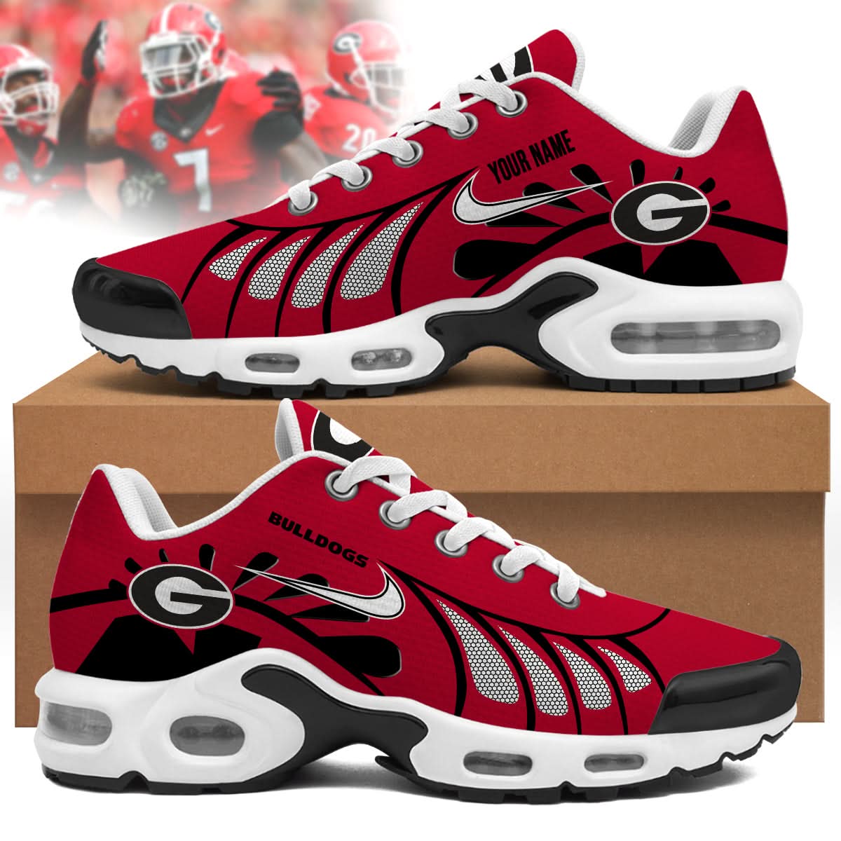Georgia Bulldogs | Personalized Air Max Shoes Limited Edition