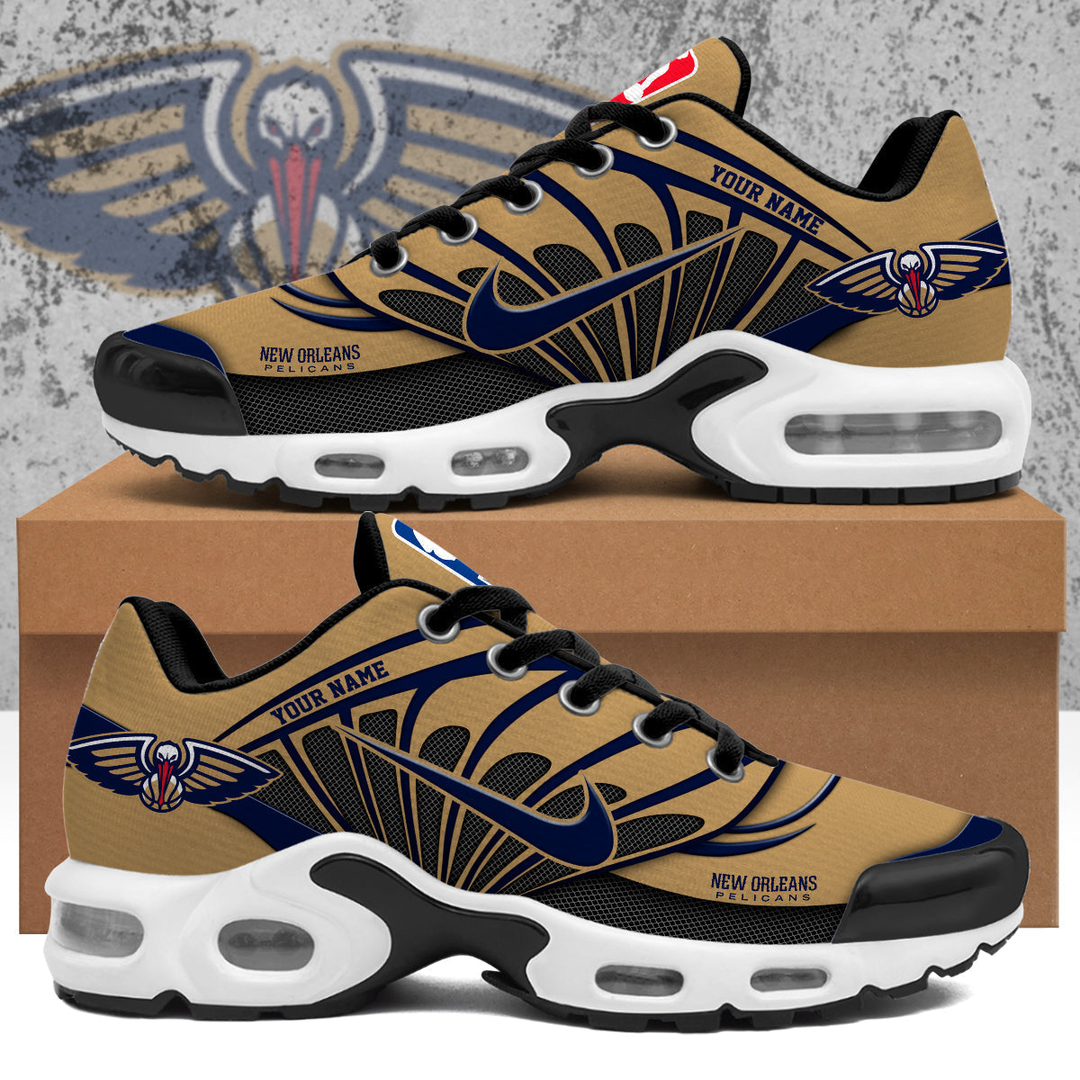 New Orleans Pelicans Customized Premium Shoes