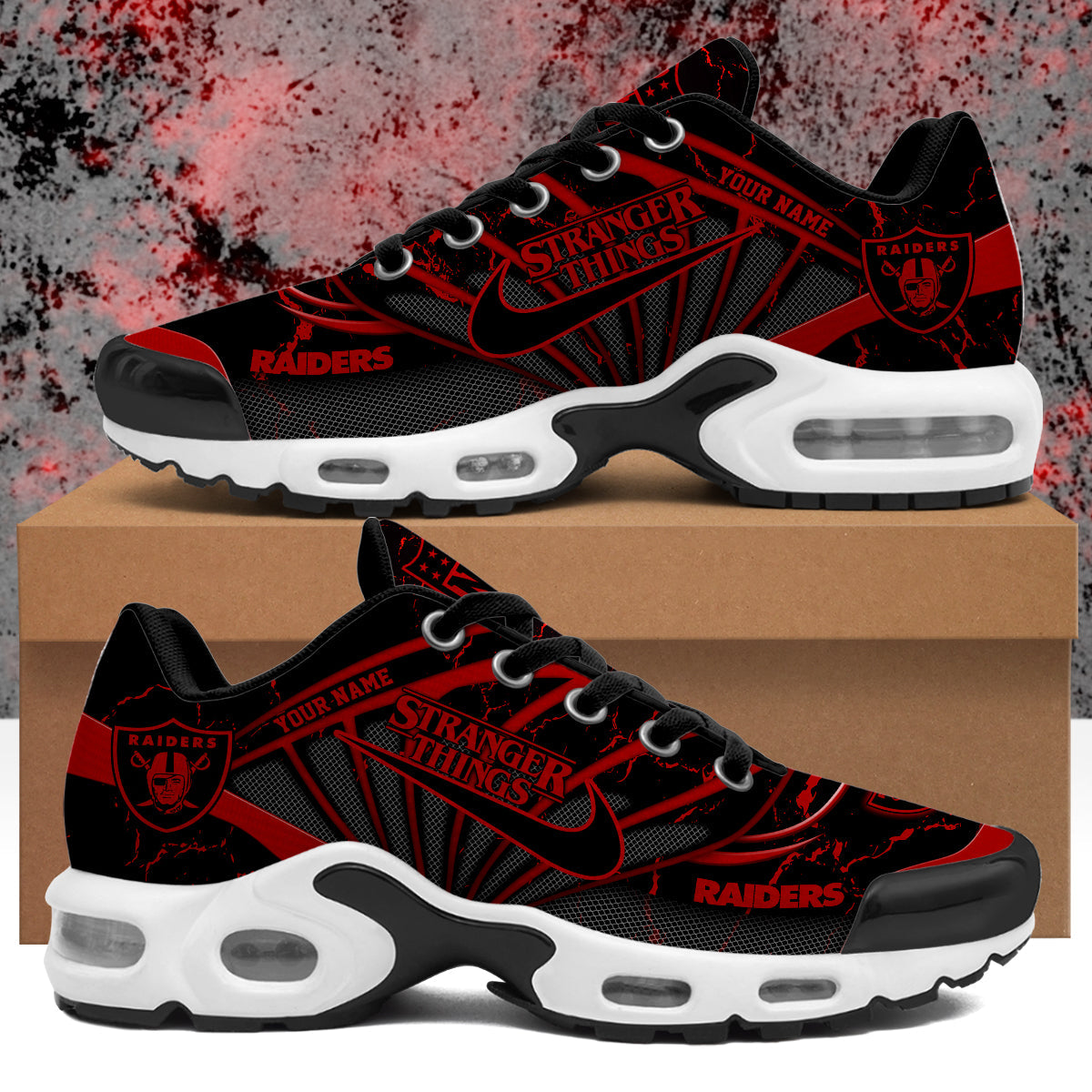 LVR Stranger Things Personalized Air Max Shoes