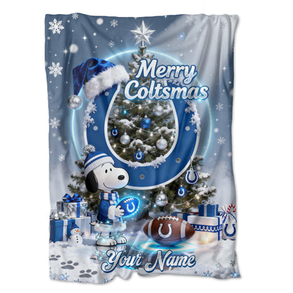 IND x SNP | Premium Christmas Fleece Blanket & Throw Pillow