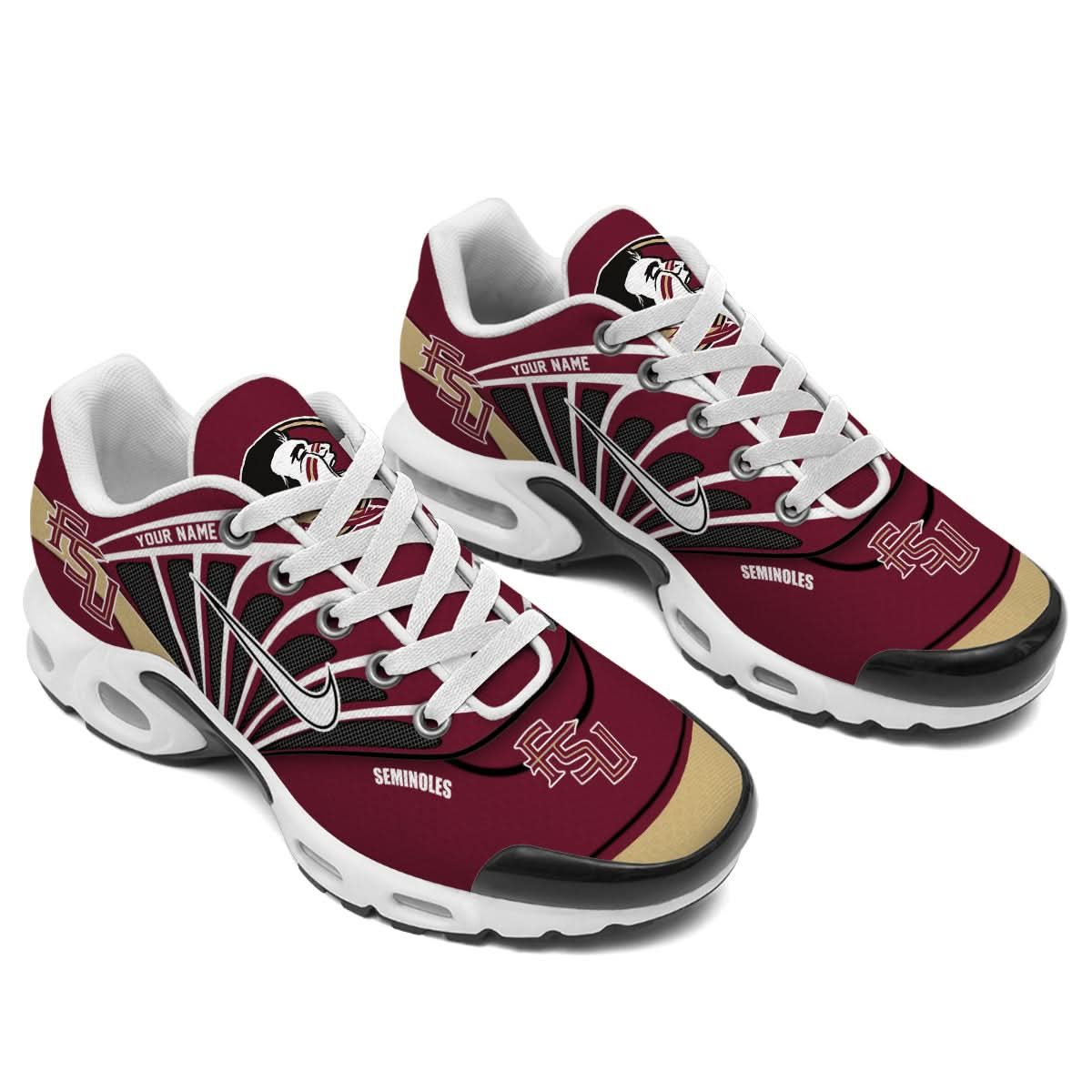 Florida State Seminoles NCAA Air Max Plus Shoes - Limited