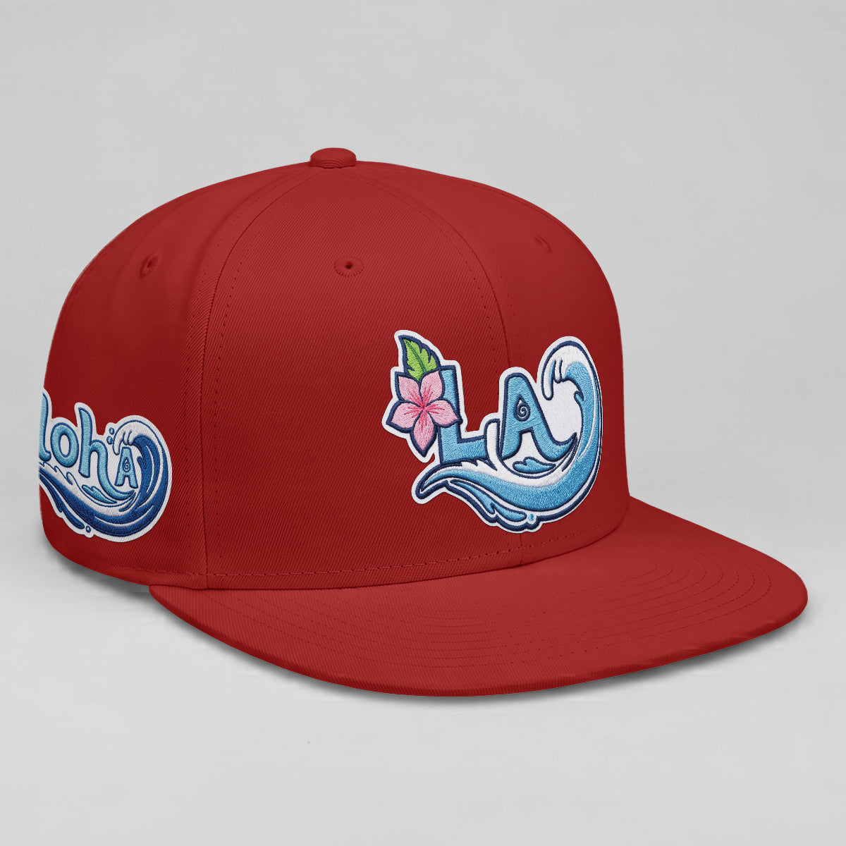 LAD Aloha Snapback Embroidered Cap