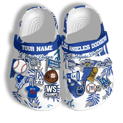 LAD World Series Champions Clogs - Charms Gift Set