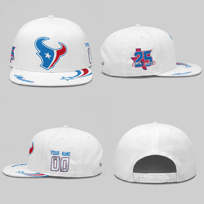HOU Fan Gear Star Edition Personalized Snapback Cap - Printed