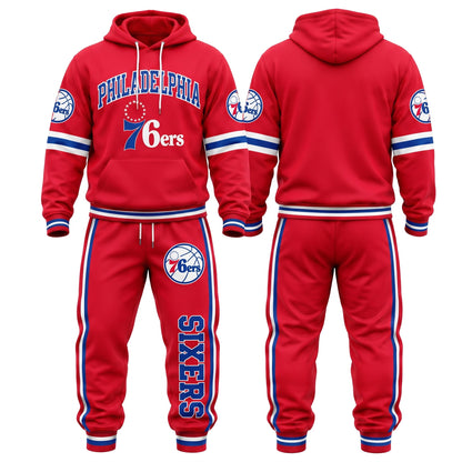 PHI Streetwear Hoodie Pants Set - Printed