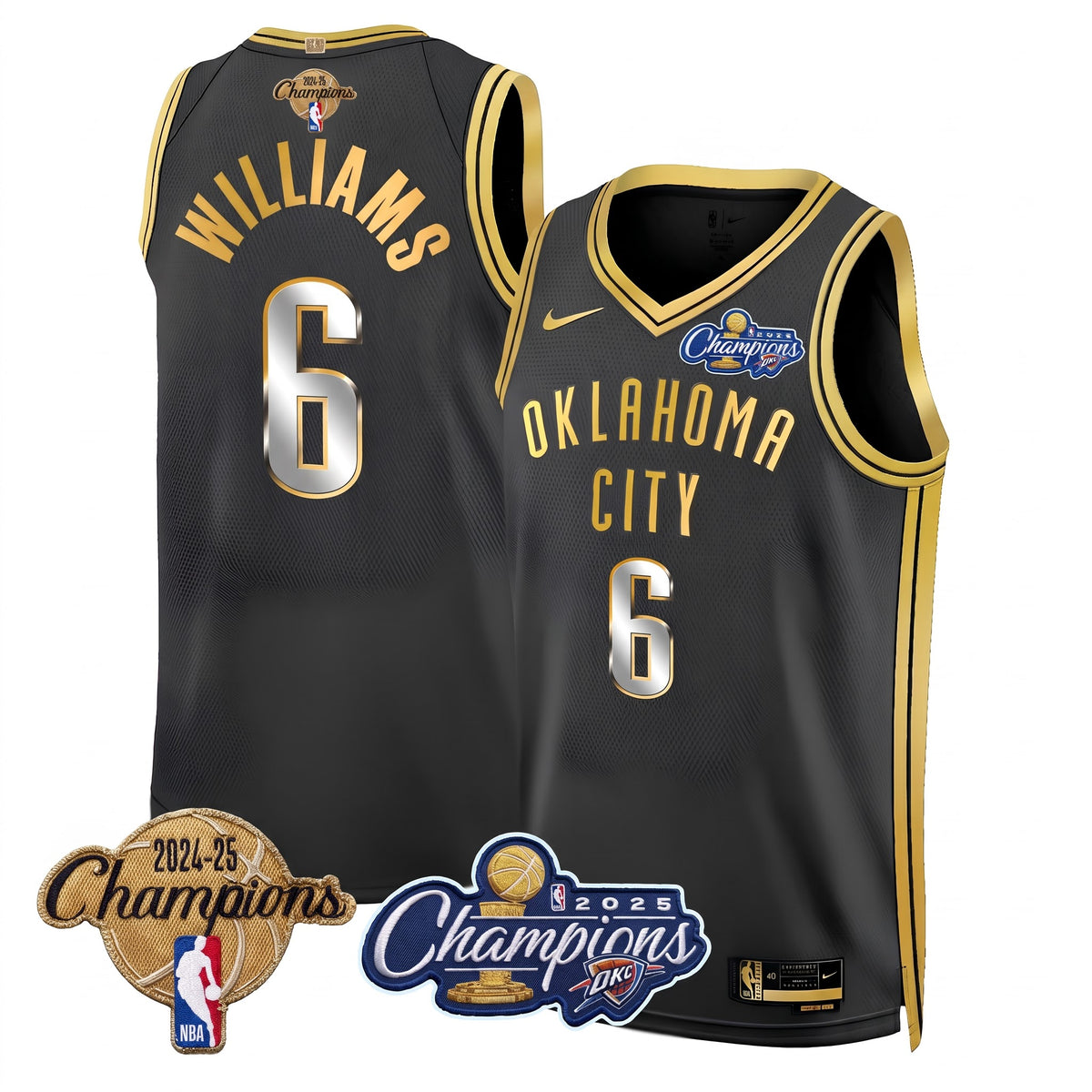 OKC Champions City Edition Jersey - Stitched