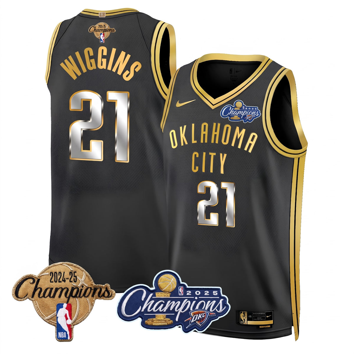 OKC Champions City Edition Jersey - Stitched