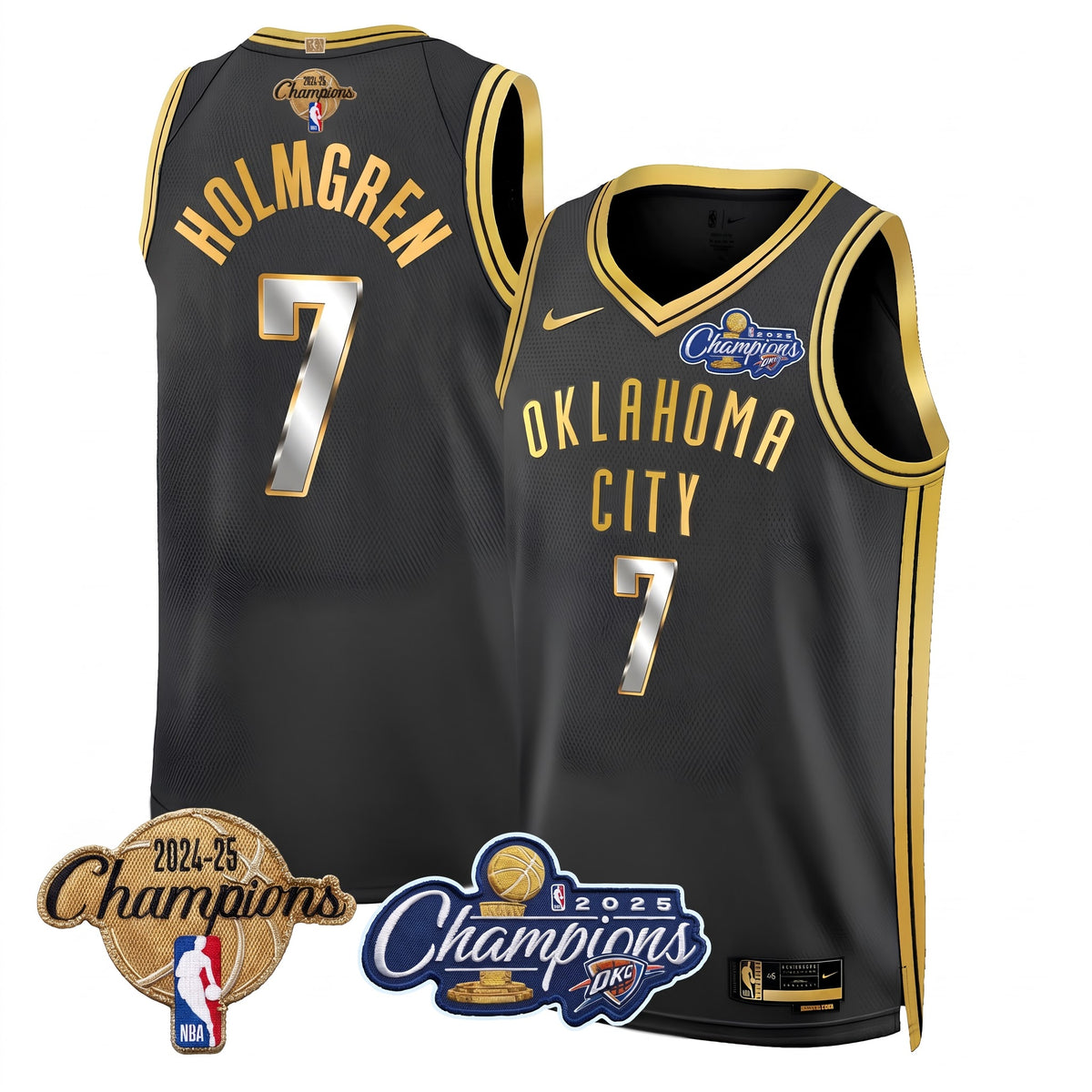 OKC Champions City Edition Jersey - Stitched