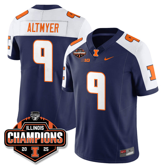 ILL Football 2025 Music City Bowl Champions Limited Jersey - Stitched