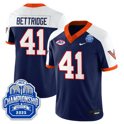 Virginia Football ACC Championship Vapor Limited Jersey - All Stitched