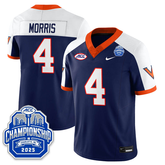 Virginia Football ACC Championship Vapor Limited Jersey - All Stitched