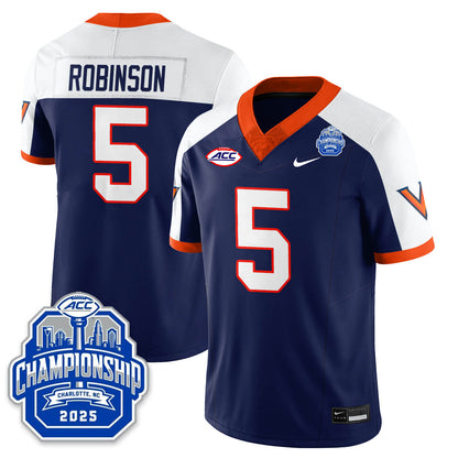 Virginia Football ACC Championship Vapor Limited Jersey - All Stitched