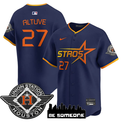 Houston Astros 2025 City Connect Vapor Premier Limited Jersey - All Stitched