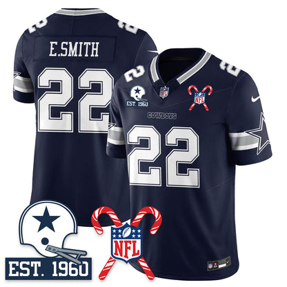 DAL Christmas Vapor Limited Jersey - All Stitched