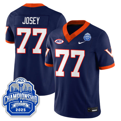 Virginia Football ACC Championship Vapor Limited Jersey - All Stitched