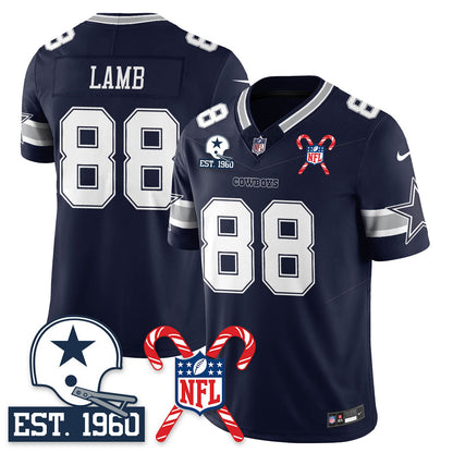 DAL Christmas Vapor Limited Jersey - All Stitched