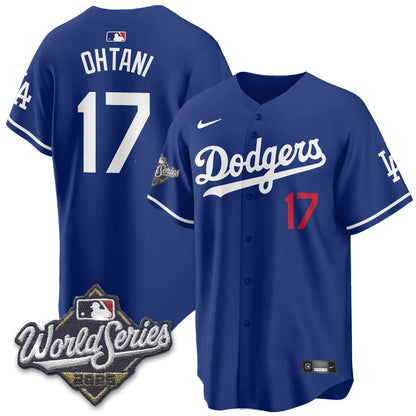 LAD 2025 World Series Jersey - All Stitched
