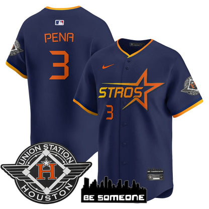Houston Astros 2025 City Connect Vapor Premier Limited Jersey - All Stitched
