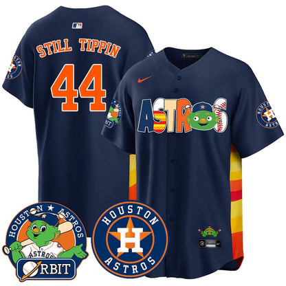 Houston Astros Orbit Vapor Premier Jersey - All Stitched