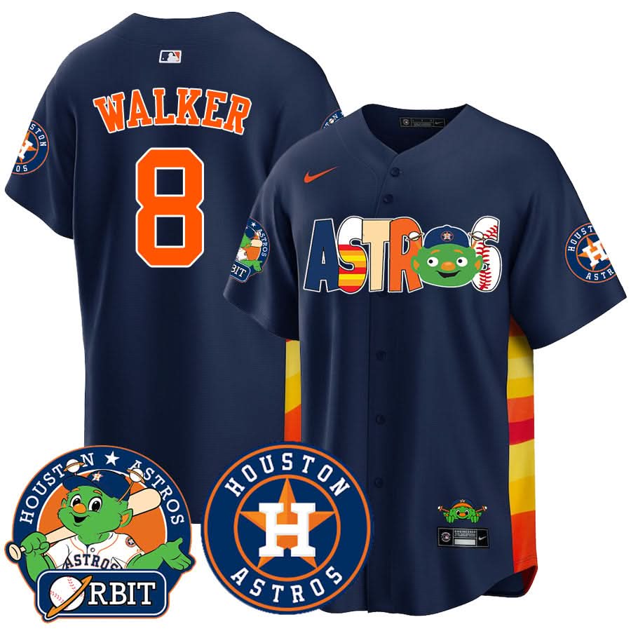 Houston Astros Orbit Vapor Premier Jersey - All Stitched