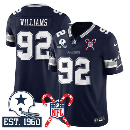 DAL Christmas Vapor Limited Jersey - All Stitched