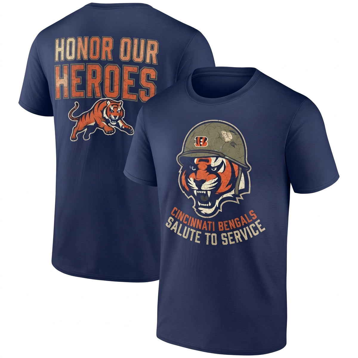 CIN x Salute To Service Two Sides T-Shirt - Printed V1