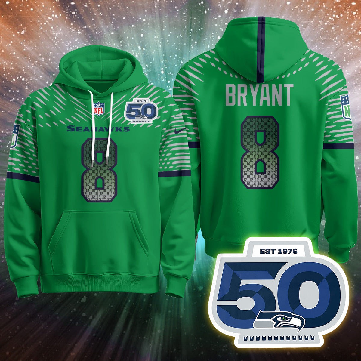 Seattle Seahawks Rivalries Vapor Limited Hoodie - Printed
