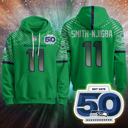 Seattle Seahawks Rivalries Vapor Limited Hoodie - Printed