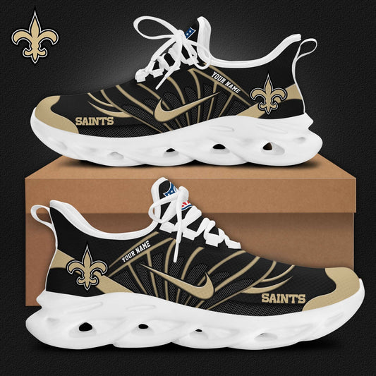 New Orleans Saints Customized Premium Max Soul Shoes