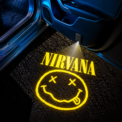TeamBeam™ Rock Led Car Door Projector Lights