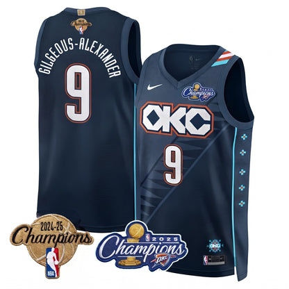 OKC Champions City Edition Jersey - Stitched