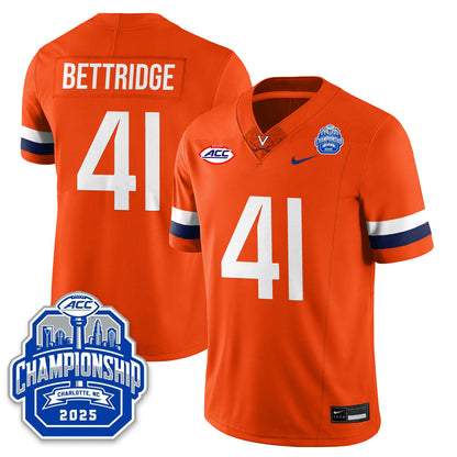 Virginia Football ACC Championship Vapor Limited Jersey - All Stitched