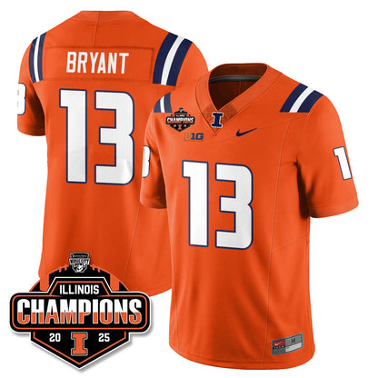 ILL Football 2025 Music City Bowl Champions Limited Jersey - All Stitched