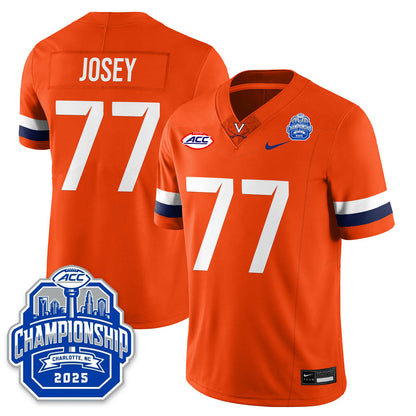 Virginia Football ACC Championship Vapor Limited Jersey - All Stitched