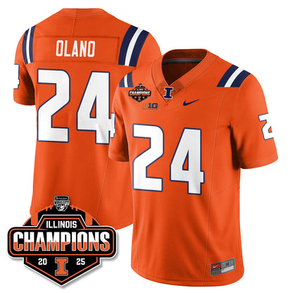 ILL Football 2025 Music City Bowl Champions Limited Jersey - All Stitched