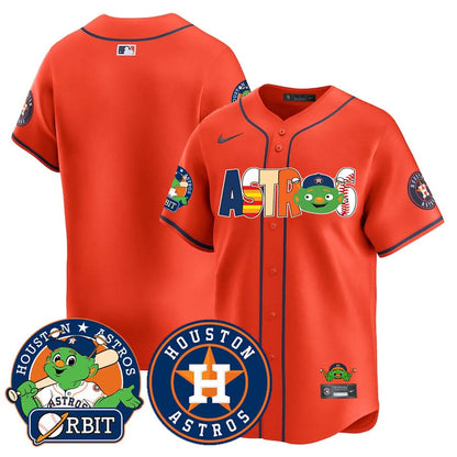 Houston Astros Orbit Vapor Premier Jersey - All Stitched