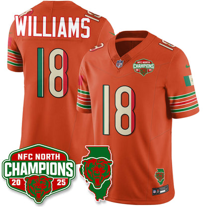 CHI Mexico NFC North Division Champions Vapor Limited Jersey - All Stitched