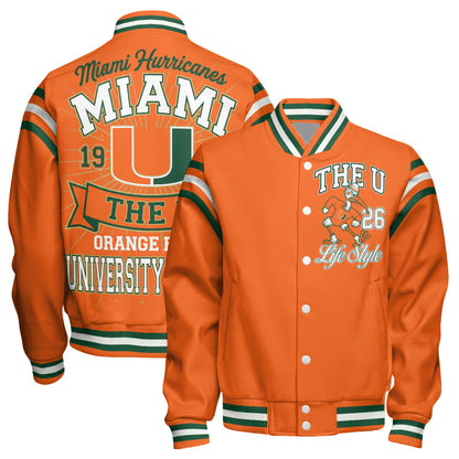 MIA "The U" Limited Edition Varsity Jacket - Printed