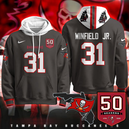 TB Creamsicle Throwback Hoodie - 50th Season Patch - All Stitched