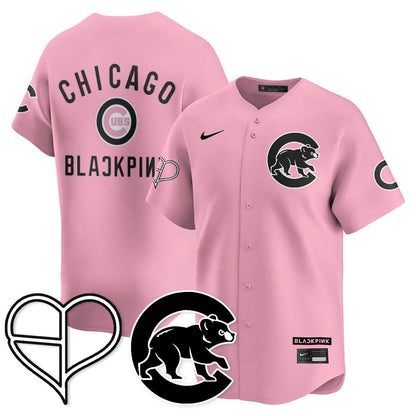 Chicago Cubs BLΛƆKPIИK 2025 Limited Jersey - All Stitched