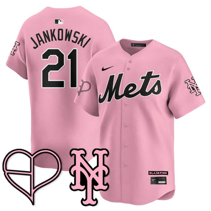 New York Mets BLΛƆKPIИK 2025 Limited Jersey - All Stitched