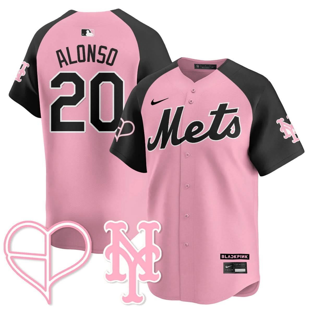 New York Mets BLΛƆKPIИK 2025 Limited Jersey - All Stitched