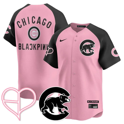 Chicago Cubs BLΛƆKPIИK 2025 Limited Jersey - All Stitched