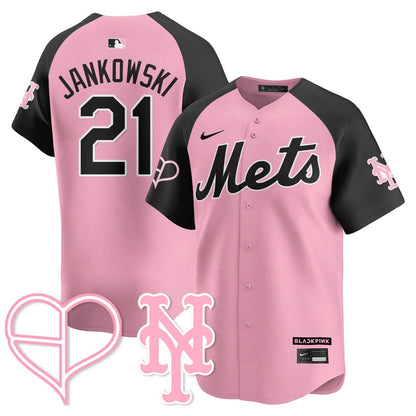 New York Mets BLΛƆKPIИK 2025 Limited Jersey - All Stitched