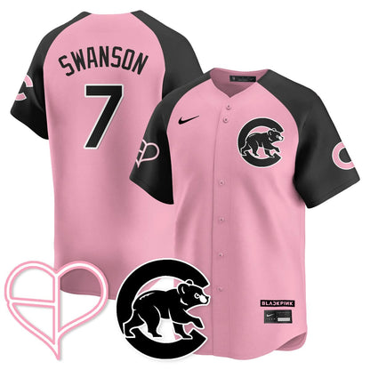 Chicago Cubs BLΛƆKPIИK 2025 Limited Jersey - All Stitched